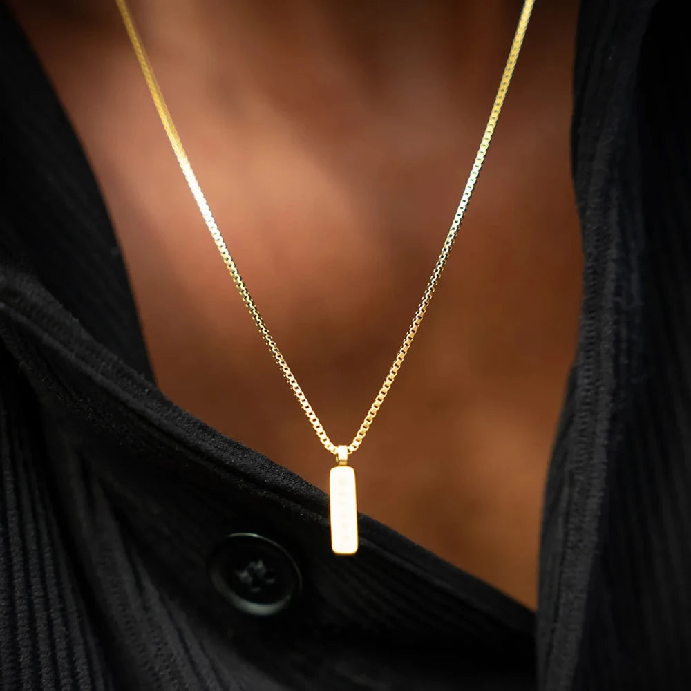 BOX PENDANT CHAIN